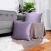 PiccoCasa Sofa Couch Bed Chair Velvet Decors Luxury Euro Square Throw Pillow Cover - 3 of 4