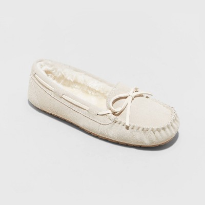 Women's Chaia Moccasin Slippers - Stars Above™ Sand 5 : Target