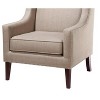 NicBex Polyester Accent Chair,Upholstered Living Room Chairs with High Backrest and Birch Legs,Modern Armchair,Accent Chairs for Living Room - 4 of 4