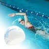 Unique Bargains Silicone Waterproof Butterfly Dream Swim Cap 1 Pc - 2 of 4
