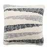 Imani Knit Pillow - Dark Grey/Light Grey/Natural - 20"X20" - Safavieh - 3 of 3