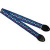 Souldier Diamond Zigzag Guitar Strap Blue 2 in. - image 2 of 3