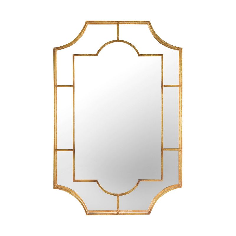 Storied Home Vintage Metal Framed Wall Mirror , 1 of 11
