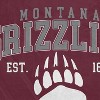 NCAA Montana Grizzlies Vintage Arch Block Flannel Fleece Blanket - 2 of 3