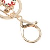 Unique Bargains Cute Christmas Keychain Double Ring Lobster Clasp Zinc Alloy 3.15" 1Pc - 3 of 4