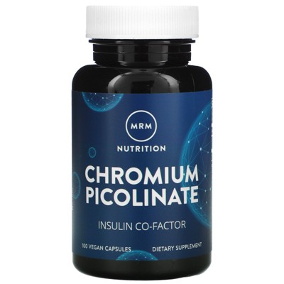 MRM Nutrition, Chromium Picolinate, 100 Vegan Capsules, Mineral Supplements