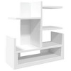 vidaXL Desk Organiser White 19.3x7.9x20.7" Engineered wood - 2 of 4