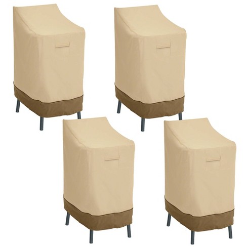 4pk Veranda Patio Bar Chair Stool Cover Classic Accessories Target