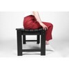 Rbied Backless HDPE Adirondack Bench, Poly Lumber Seat for Patio, Backyard, Balcony, All Weather Resistant with UV Protection - 2 of 4