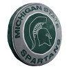 15" NCAA Michigan State Spartans Plush Cloud Pillow: Team Logo Round Novelty - 4 of 4