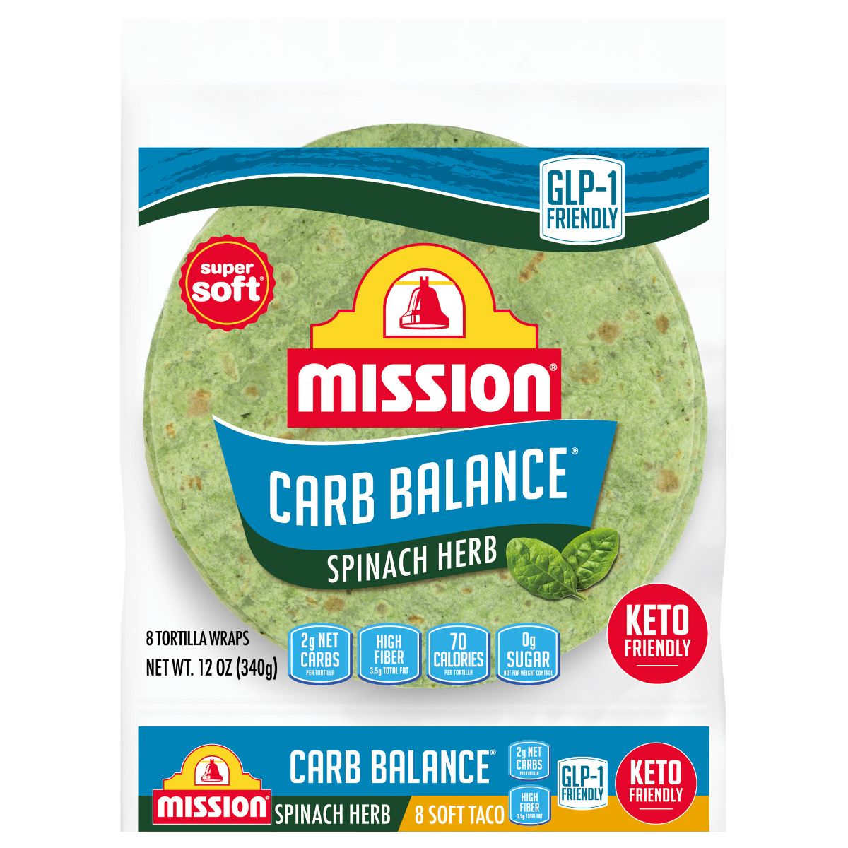 Spinach Herb - Taco Size