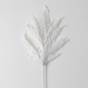 28"H Sullivans Artificial Christmas White Cypress Spray, Indoor Christmas Decor - 1 of 3