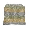 Blazing Needles, 19-inch U-Shaped Premium Outdoor Tufted Dining Chair Cushion - 2 of 2