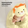 KeaBabies Cuddle Baby Hooded Towel, Organic Baby Bath Towel, Hooded Baby Towels, Baby Beach Towel for Newborn, Kids - 4 of 4