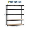 Garage Shelving, 5-Tier Heavy Duty Garage Shelving, Storage Shelves Adjustable Height, Metal Shelves - 3 of 4