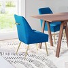 Zuo Maxine Dining Chair Navy Blue & Gold - 2 of 4