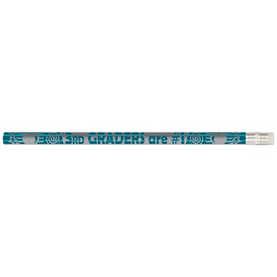 Musgrave Pencil Company 3rd Graders are #1 Pencils, Pack of 12/10 Packs