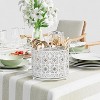 LunaLulinlk 360° Rotating Utensil Caddy Countertop Cutlery Silverware Caddy Holder with 4 Compartment - 3 of 4