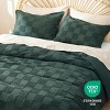 3 Pieces Boho Duvet Cover Set for All Seasons Soft Shabby Chic Embroidery Boho Bedding - 4 of 4