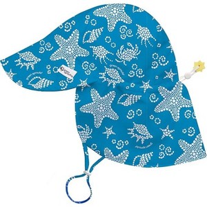 Green Sprouts Baby/Toddler UPF 50+ Eco Flap Hat - 1 of 3