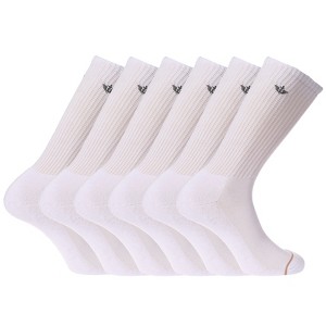 Dockers Men's Socks & Hosiery - 6-Pack Cushioned Athletic & Dress Crew Socks for Men - 1 of 4