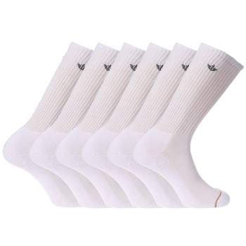 Dockers Men's Socks & Hosiery - 6-Pack Cushioned Athletic & Dress Crew Socks for Men