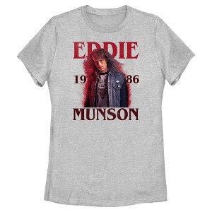 Women's Stranger Things 1986 Eddie Munson T-Shirt - 1 of 4