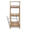 vidaXL 3-Tier Folding Bamboo Plant Rack - 2 of 4