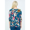 WEST K Women's Hollie Roll-tab Sleeve Blouse - 2 of 3
