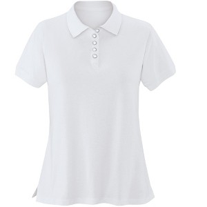 Collections Etc Ladies Soft Knit Polo - 1 of 4