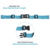 Unique Bargains Polyester Adjustable Quick Release Buckle Backpack Chest Straps 2 Pcs - 4 of 4