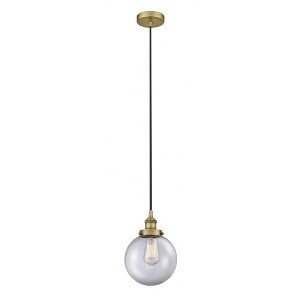 Beacon - 1 Light Mini Pendant In Industrial Style-11.5 Inches Tall and 8 Inches Wide - 1 of 1