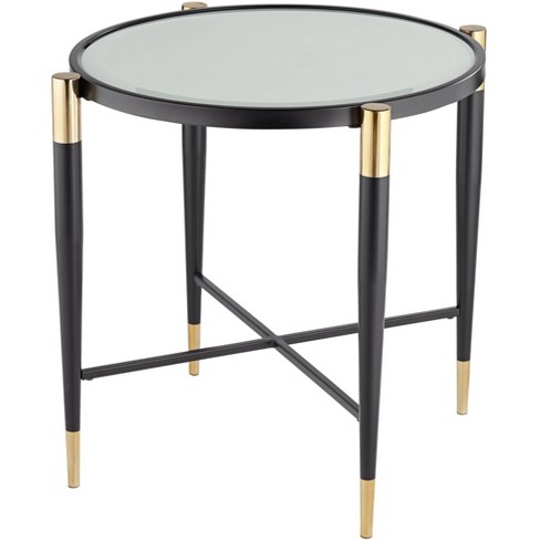 Target black deals end tables