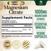 Magnesium Citrate 1000mg Capsules - Extra Strength Magnesium Supplement - 60 Count;120 Count;180 Count;240 Count - 2 of 4