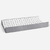 Bacati - Love Gray/Silver Diamond Changing Pad Cover - 3 of 4