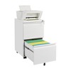 VASIP Drawer Mobile Filing Cabinet,Multifunctional Storage Cabinet with Lock, Suitable For Home Office Under the Desk - 2 of 4