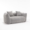 CAVINAS Chenille Bean Bag Chair,Square Lazy Floor Sofa Chair with High Resilience Memory Foam,Cozy Lounge Chair for Living Room - 4 of 4