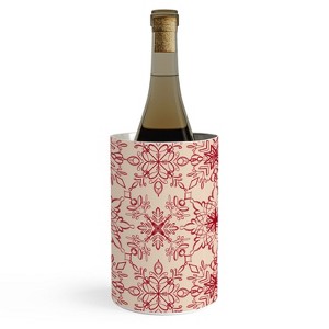 Pimlada Phuapradit Snowflake Pattern Red Wine Chiller - Deny Designs - 1 of 2