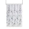 LunaLulinlk Floral Printed Burnout Shower Curtain - 2 of 4