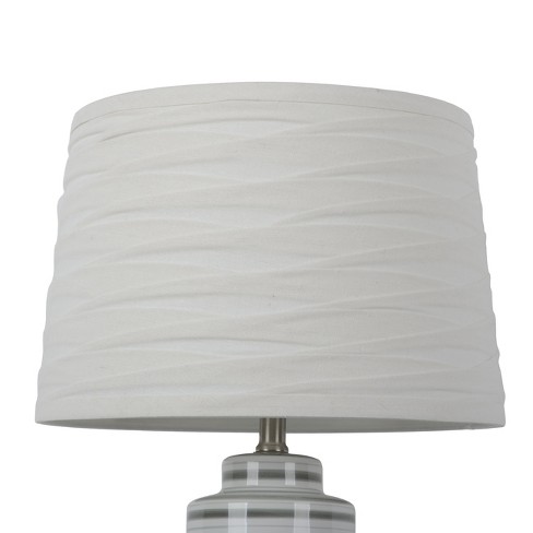 Large Linen Overlay Lamp Shade White, Target Threshold Lamp Shade