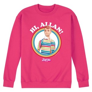 Men's - Barbie - Hi Allan Graphic Fleece Sweatshirt - 1 of 4