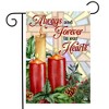 Briarwood Lane Garden Flag 18x12.5 For Outdoor Christmas Candle Bereavement Garden Flag Flag For Christmas Garden Flag Flags For Outside - 2 of 4