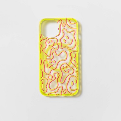 Apple iPhone 14/iPhone 13 Case with MagSafe - heyday&#8482; Neon Smiley