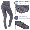 Women's Tummy Yoga Pants Leggings High Waist Running Tights for Way Stretch Run Small for Slim Body, Girls Sweatpants Tights - 3 of 4
