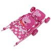 Peppa Pig: Doll Twin Stroller in Pink & White Dots - 3 of 4