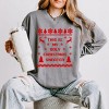 Simply Sage Market Ugly Christmas Sweater Lightweight Garment Dyed Sweatshirt - 2 of 3