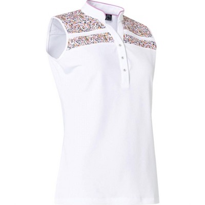 Women's Wo's Anne Sleeveless Polo - Abacus Sportswear US