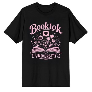 Walnut & 39th Booktok University Unisex Adult Graphic Tee | Floral