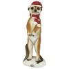 Design Toscano Merry Meerkat Holiday Greeter Statue - 4 of 4