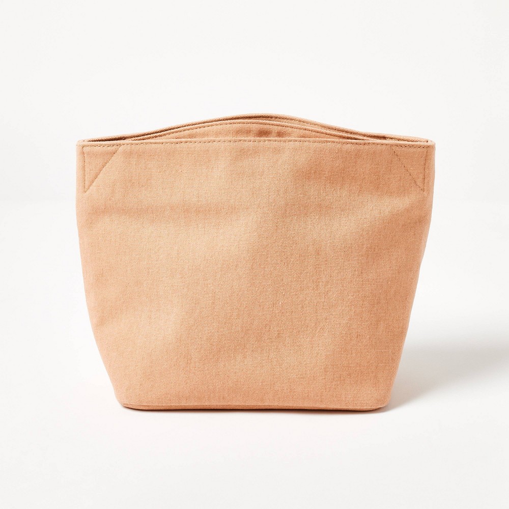 Photos - Food Container Cotton Lunch Tote Terracotta Orange - Figmint™